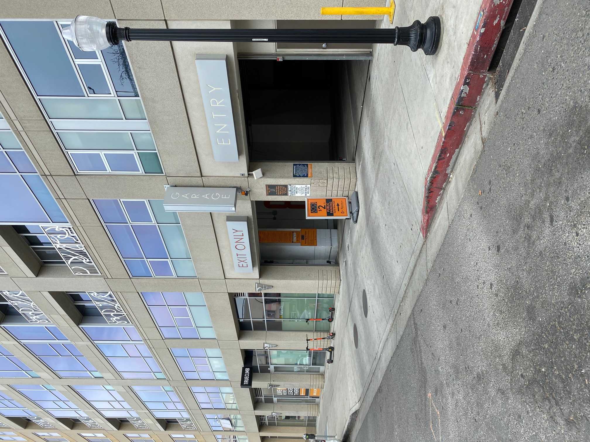 Parking Garage Entrance-8th Street